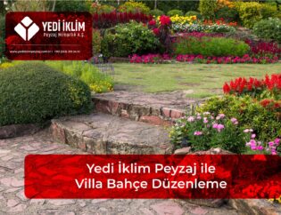 villa bahçe düzenleme