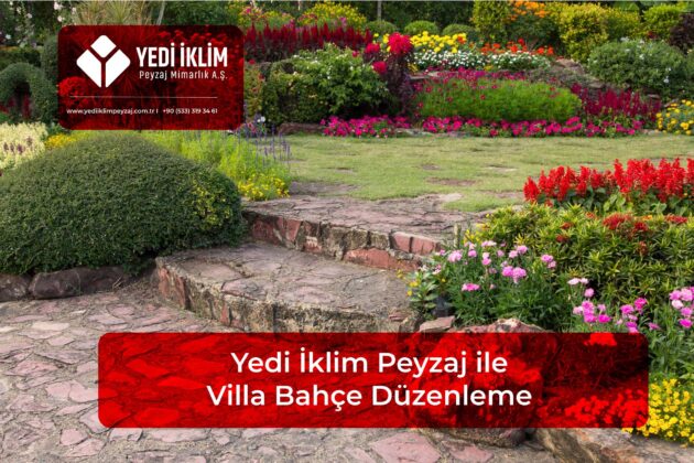 villa bahçe düzenleme