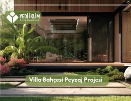 Villa Bahçesi Peyzaj Projesi