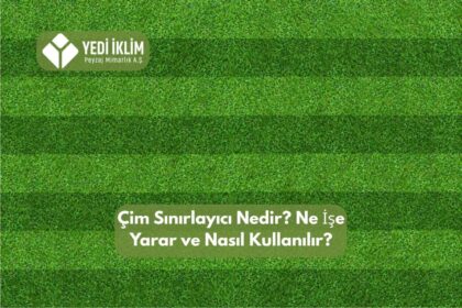 çim sınırlayıcı