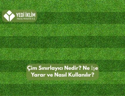 çim sınırlayıcı