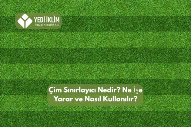 çim sınırlayıcı