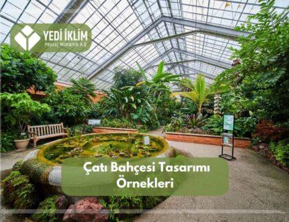 Çatı bahçesi tasarım örnekleri